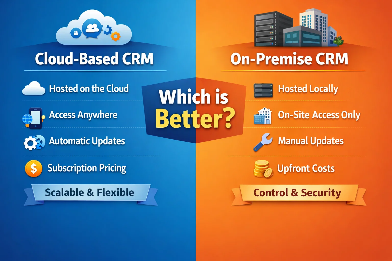 Cloud-Based CRM vs On-Premise CRM: Which Is Better? Thumbnail